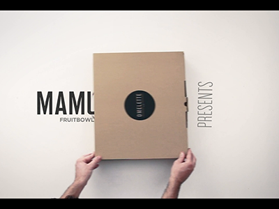 Omelette-ed Mamut Fruitbowl after effects typography video