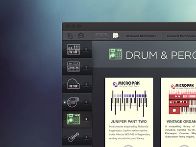 Mac app concept app dark mac music puremagnetik synth