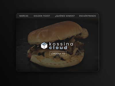 Kossina Cloud Branding branding design food graphic design photography product