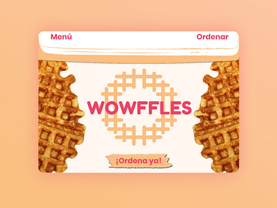 WOWffles Branding branding food graphic design photography product