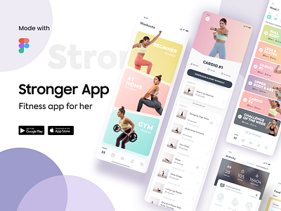 Strongher - Fitness app for her