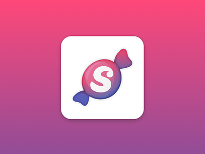 Sweets app apps candy icon logo mobile