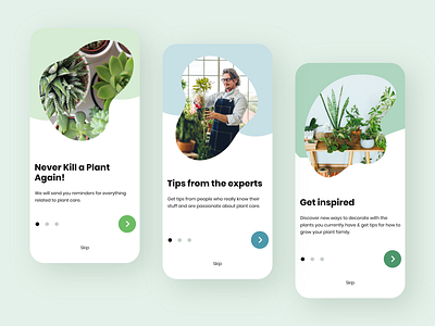 🌱 Plant Care App Onboarding