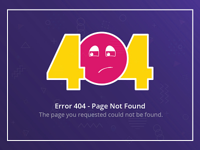 404 Page 404 error found missing notfound page ui