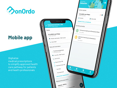 MonOrdo - Mobile App UI