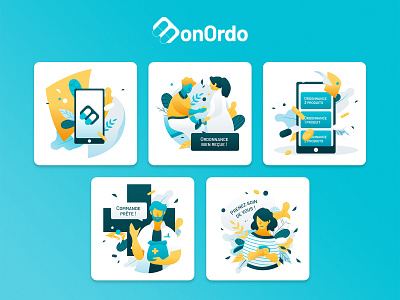 MonOrdo - Illustrations app branding design graphic design human identity illustration medical medicine patient pills plant vector