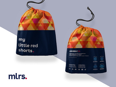 My Little Red Shorts - Brand identity - Clothing bag bag branding cloth clothing design fabric fashion french graphic design identity logo made in france packaging sportswear startup