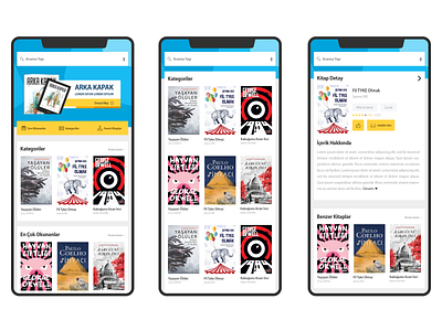 Teacher Library Mobile App books app design graphic design library library app library mobile app design mobile design ui uiux design ux