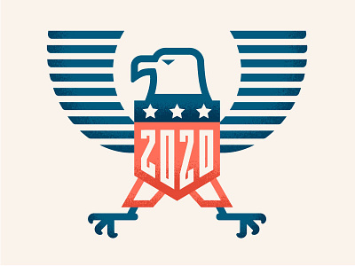 Eagle 2020 2020 america bird eagle election illustration illustrator united states usa vote