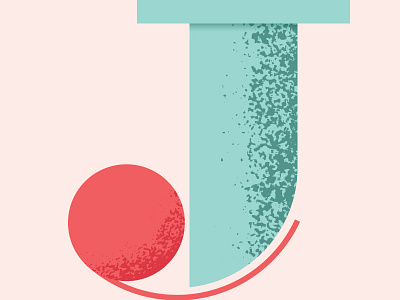 J 36 days of type custom lettering hand lettering illustrator letter lettering type typography