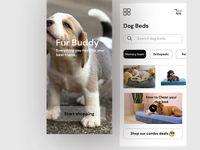 Mobile App Design for Fur Buddy
