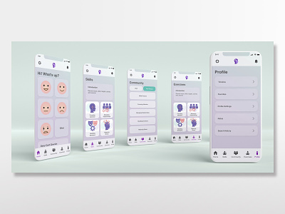 UX/UI Design for Mobile App