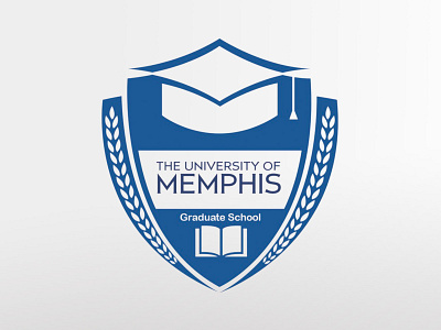 Logo design for the Graduate School of The University of Memphis graphic design illustration logo
