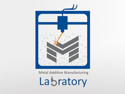Logo Design for Metal Additive Manufacturing Lab branding graphic design illustration logo