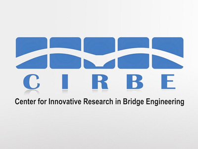 Logo for Center for Innovative Research in Bridge Engineering branding graphic design logo