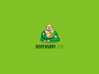 Dispensary Zen © logo design design font chữ hình minh họa kiểu chữ logo screen illustration xây dựng thương hiệu
