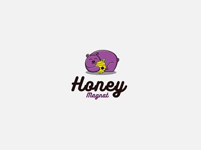 Honey Magnat © logo design biểu tượng building brand font chữ hình minh họa logo screen illustration thiết kế vectơ