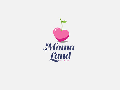 logo Mama land - love life