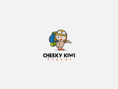 Logo Cheeky Kiwi design illustration kiểu chữ logo thiết kế ui vector vectơ