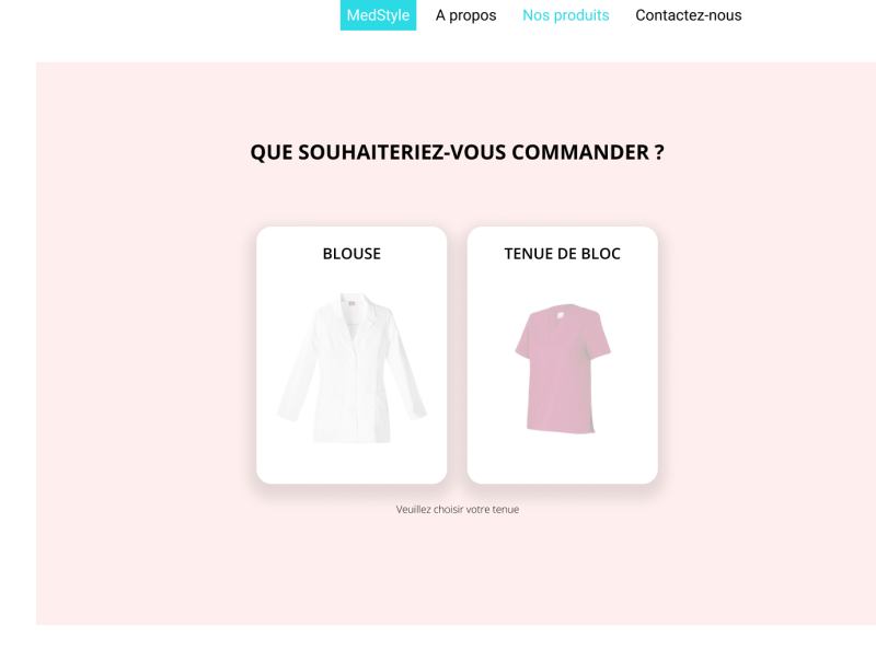 MedStyle-Desktop by Abdoulaye SAMBE on Dribbble