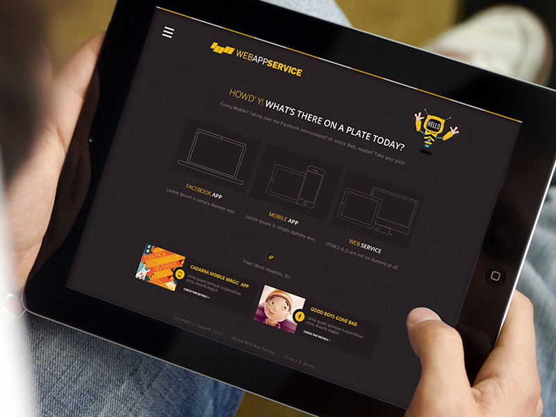 Dashboard dashboard web design