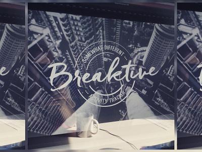 Breaktive - logo design