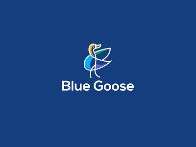 Blue Goose branding design digital logo graphic design illustration logo logo animals motion graphics vector