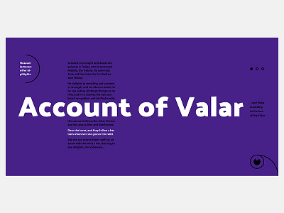 About Of Valar. Blog page — Experimental UI #5 blog clear experimental paper typography ui web