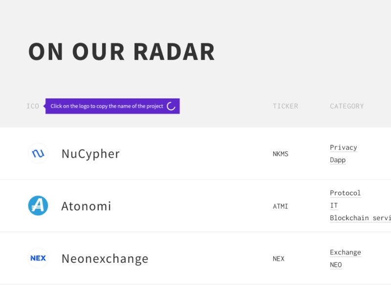 Ico Bitcoin — Tooltip analysis bitcoin clear interactions micro table ui web