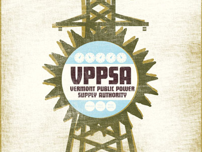 Vermont Matters VPPSA design illustration poster screen print texture