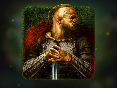 Viking battles character game grass illustration sword vikings