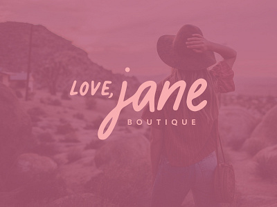 Love, Jane Boutique Branding boutique branding fashion identity jane logo love womens