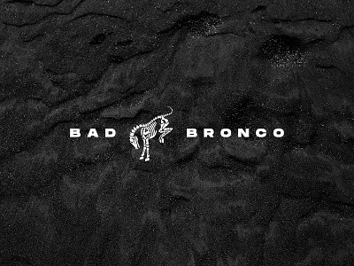 Bad Bronco Branding 3d render badge branding bronco ford horse identity illustration logo offroad overland skeleton trucks