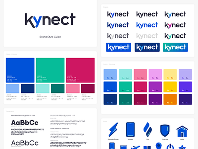 Kynect Style Guide branding branding agency branding and identity color color pallete icon iconography kynect style guide style guides type setting typography