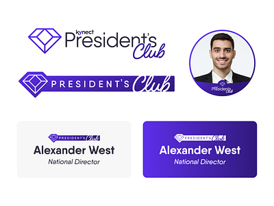 Kynect Presidents Club Badges