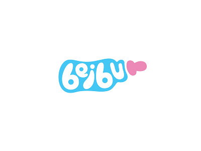 Beibu baby children cute kid logo