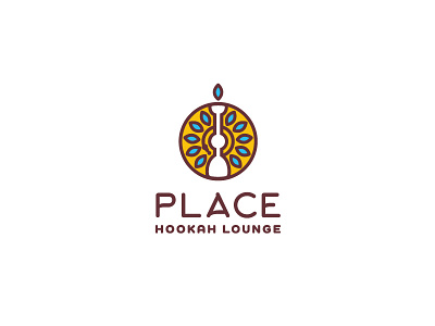 Place chillum hookah logo lounge shisha