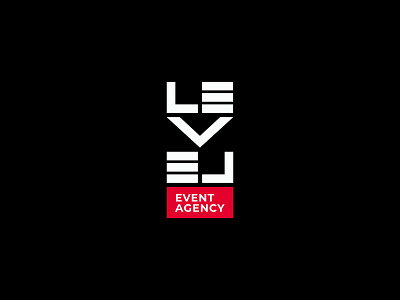 Level | Concept block event geometic level logo