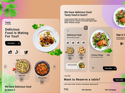 Food Delivery App app branding design graphic design illustration typography ui ux