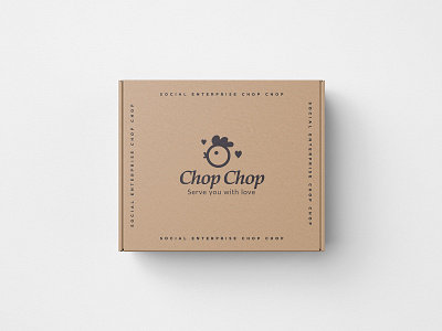 Chop Chop logo branding illustration logodesign logotype packagedesign