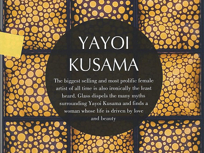 Yayoi Kusama for Glass Magazine glass magazine yayoi kusama