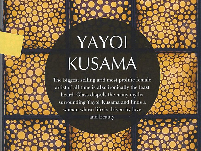 Yayoi Kusama for Glass Magazine