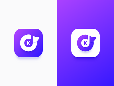 Music Logo app design icon logo music typography ui