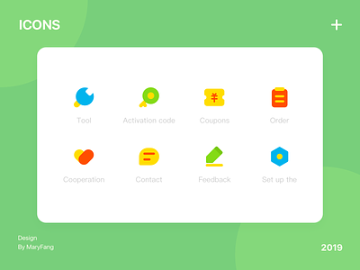 Icons Design app color design icon ui