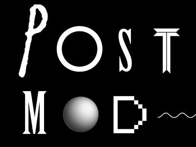 P Is For Postmodern p is for postmodern postmodern postmodernism typography