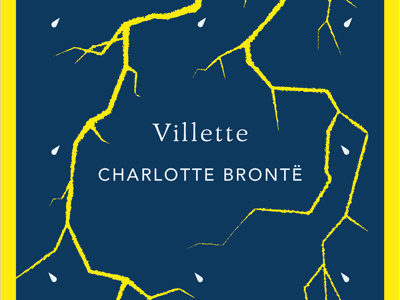 Villette book book cover book design charlotte bronte coralie bickford smith cover lightning literature matt young penguin penguin english library rain storm villette