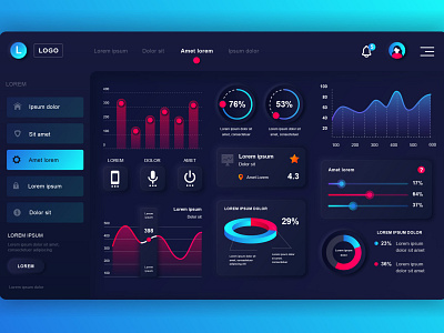 Browse thousands of Admin Panel Dashboard UI Design images for design ...