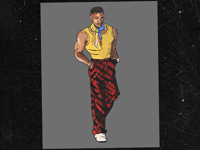 DAY 022: Russell Westbrook's 2021 Fashion Moment basketball blouse brady bunch character design drawing fashion fit illustration lakers los angeles nba player portrait scarf sketch sports style tunnel walk in