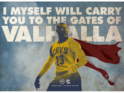 Poetry of Basketball - LeBron James #2 basketball cavs design finals illustration layout lebron james nba sports superhero typography