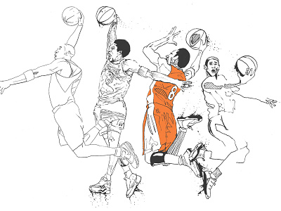 The Evolution of Kobe Bryant by Tim McAuliffe on Dribbble